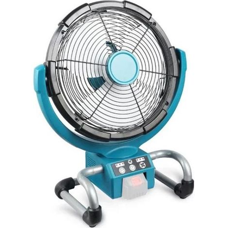 Ventilatore Portatile a Batteria 21V Per Campeggio Ufficio Casa Lavoro MLS0068