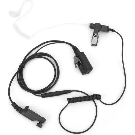 Oreillettes pour talkie-walkie, casque de conception divisée, pour Hytera X1P X1EX1 PD600 PD680, hôtel de divertissement au détail (1/5)