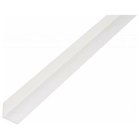 Profilé d'angle en plastique 25x25x1,8mm – Longueur 1m – Finition blanche pour angles parfaits – Idéal pour projets de bricolage – (1/2)