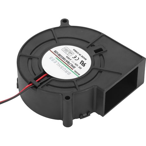 Souffleur BBQ 12V 2.85A Ventilateur de Brasero pour Camping Pique-nique Allume-feu Charbon Portable (1/5)