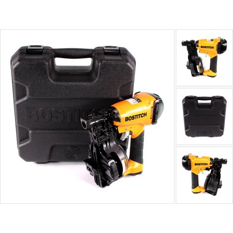 Bostitch RN46K-2-E Cloueur à rouleau pneumatique 45 mm à chargement rapide + Coffret de transport pour CR 19 - 45 mm (1/5)