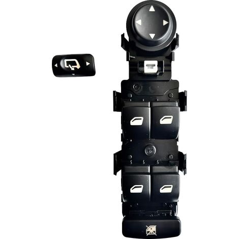 6554.HA 6554HA 6554 HA Interruptor principal del regulador de la ventana eléctrica delantera izquierda para Citroën C4 2004-2015 (1/5)