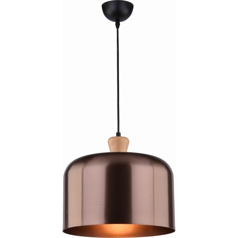Lampe suspension Candellux Dictoria laiton Ø30 E27 (1/2)