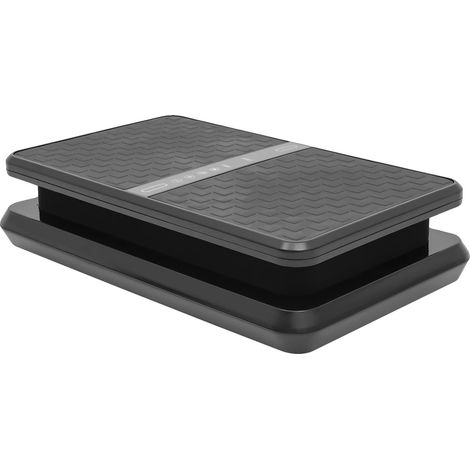 Plaque de Vibration, Entraînement Corps Entier, Design Compact, noir (1/2)