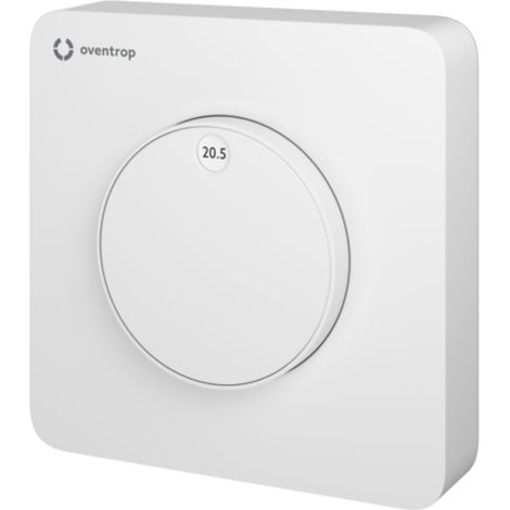 OVENTROP ClimaCon F 90 Termostato de ambiente para aplicaciones de dos hilos solo calefacción/solo refrigeración, esclavo 230 V AC, 1155009