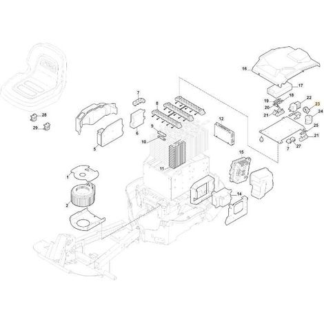 LEM - SENSOR DE CORRIENTE ORIGINAL STIGA - 118361010/0