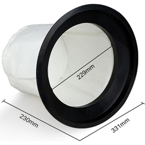 Accessoires pour aspirateur industriel Universal Cleaner White Cloud : sac filtrant à poussière et doublure intérieure BF501/10L 15L (1/4)