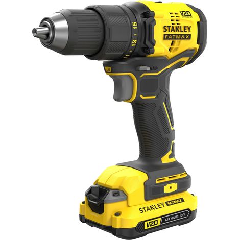 Stanley - 18V Akku-Bohrschrauber, 2x 1,5 Ah Li-Ion Akku, Ladegerät SFMCD710C2K-QW (1/5)
