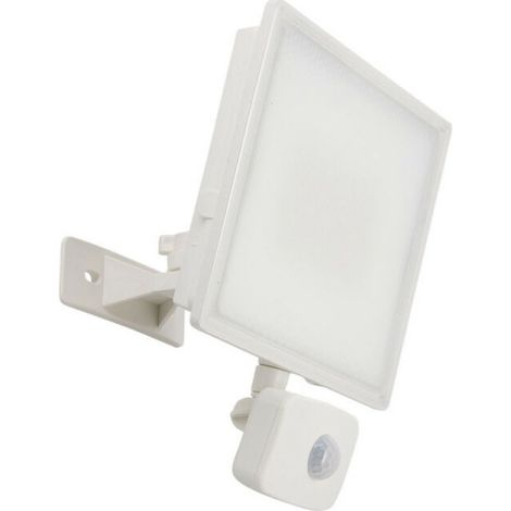 LED-Wandstrahler weiß, 50 W, mit Bewegungsmelder, 4200 lm, wasserdicht IP65, ideal für Außenbereiche, automatische Einschaltung, energiesparend