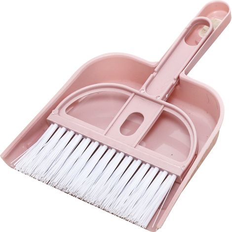 Ensemble de pelle à poussière pour balai pour animaux de compagnie, petit outil de nettoyage Compact et Portable permettant de gagner du temps, fournitures (1/5)