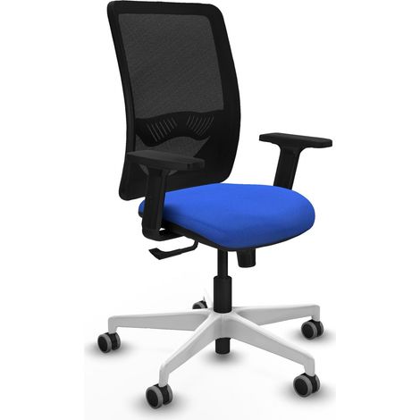 Chaise ergonomique piqueras y crespo Zulema noir mousse découpée (1/2)