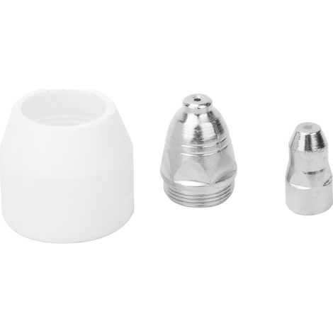 30 pièces buses céramiques P80 pour torches plasma - électrodes de coupe consommables (1/3)