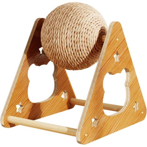 Boule à Griffoir pour Chat - Jouet pour Chat Boule Sisal (1/5)