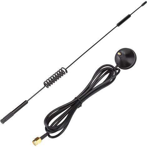 433MHz 10dBi Haute Gain 31cm Antenna Sans fil Module Magnétique Suction Antenna SMA Male (1/5)