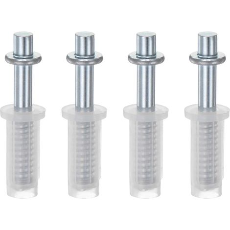 4 Pack Kit De Réparation Pour Porte Pliante, Kit De Pivot Supérieur Pour Porte Pliante, Pièces De Rechange Pour Porte Coulissante D'Armoire (1/5)