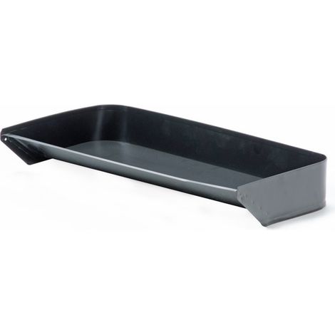 FireFix Ofenvorsetzer 41 x 21 cm schwarz Kaminzubehör Aschefänger