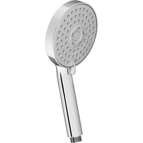 Ravak Douches - Pommeau de douche Flat M 953.00, 3 fonctions, diamètre 118 mm, chrome X07P009 (1/5)