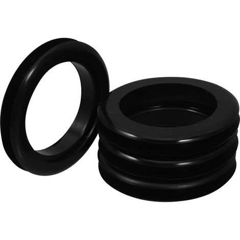Anneaux en silicone noir Unomor 4 unités réduisant la (1/5)