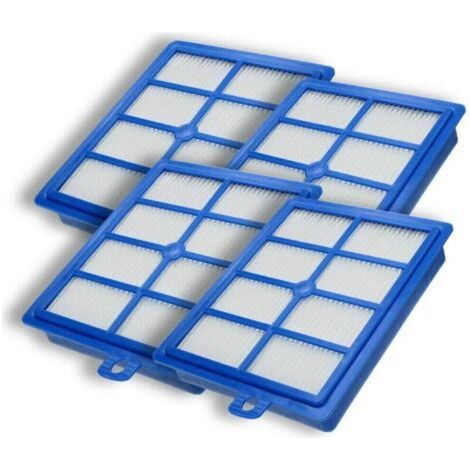 Pair Lntyq Lot de 4 filtres d'échappement HEPA13 pour Philips/AEG/Electrolux/Tornado/Volta (1/4)