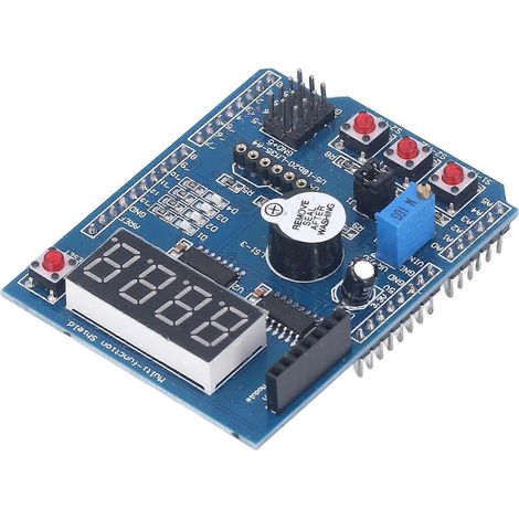 XD-203 MCU Multifunktions-Erweiterungsplatine 4-stelliges Digitalanzeige-Entwicklungsmodul