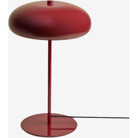 SKLUM Tischlampe aus Metall Hilma Weinrot                                  