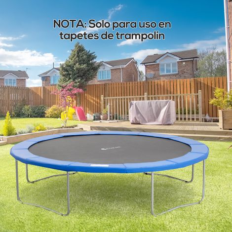 Bleu - Couvre-protection rembourré conçu pour le bord de sécurité du trampoline Bord de sécurité pour trampolines de diamètre Ø366 cm (1/4)