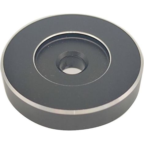 Adaptateur 45 tours/minute - pour disques vinyles 7 pouces. Adaptateur 45 tours/minute compatible avec toutes les platines. (1/5)