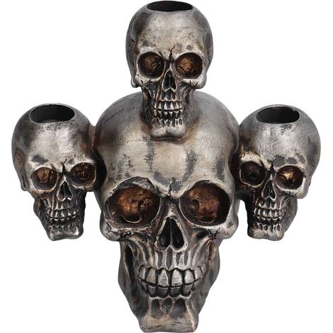 Medizinisches Totenkopfmodell aus Harz zur Dekoration (1/5)