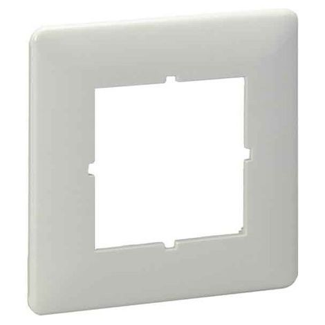 Plaque de finition metz-connect 816718-0102-I brillante sans halogène blanche