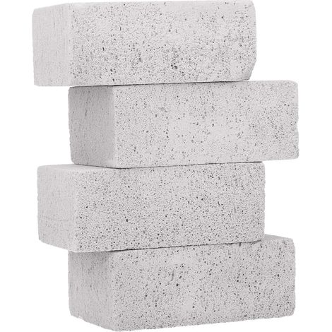 Bloc de Nettoyage Verre Poudre 4 Pièces Barbecue Gril Nettoyage Brique Bloc Taches Graisse Nettoyant Pierre Cuisine Accessoire (1/5)