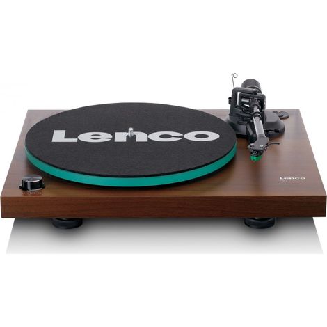 Platine vinyle Hi-Fi Lenco LBT-225WA, plateau en verre, bras de lecture en fibre de carbone (1/5)