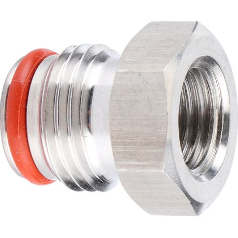 Adaptateur de raccord 1/4 po FFL x 19/32-18 UNF pour pièces de fût à bière brassage maison et équipement de mise en fût (1/5)