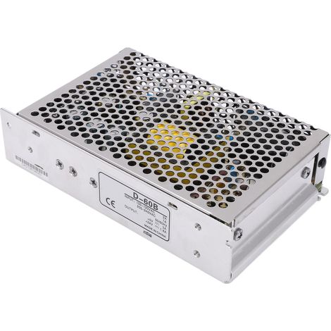 Alimentation à découpage double sortie 5V 24V, modèle D-60B, pour appareils électroniques, entrée 100-240V AC/DC