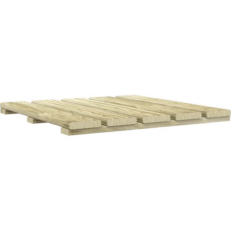 vidaXL Carreau de terrasse 6 pcs Vert 50 x 50 cm