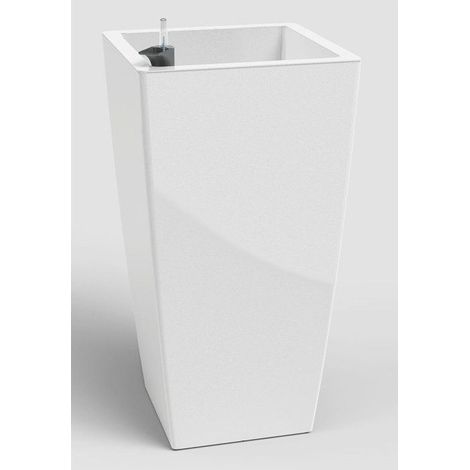 Pot de fleurs - ARTEVASI - Pisa SWS 78 BR - Intérieur/extérieur - Plastique - Ø40 x H78 cm - 79 L - Blanc (1/4)