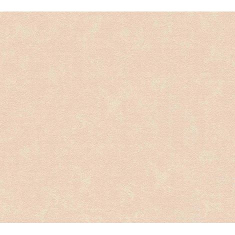 Papier peint uni AS Création, style pop, intissé, rose, 10,05 m x 0,53 m (1/5)