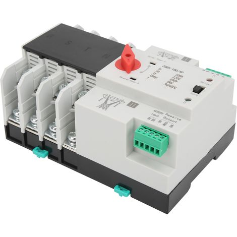 Commutateur automatique à deux alimentations, disjoncteur ZGQ5-100/4P, 220 V (1/5)