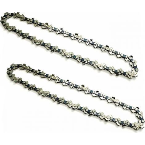2Pices 9 pouces chaînes de scie chaîne pour mini trononneuse rechargeable main chain,Pas de la chane1/4,Jauge de la chane 0.043/1.1mm,Maillons d'entranement 37DL,Longueur de coupe utile 23cm