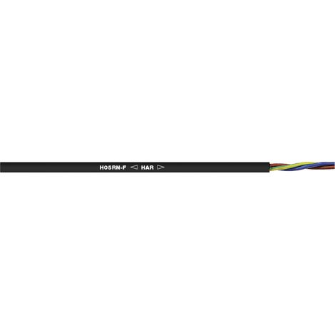 Lapp H05RN-F flexibles Kabel schwarz 2 x 0,75 mm²