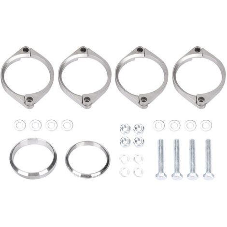 Supports de serrage de réparation de bote arrière de silencieux de bride d'échappement rouillée pour E46 M3 (1/5)