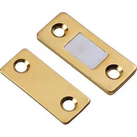 5 Aimants de porte ultra-plats, adhésifs, pour armoires, tiroirs, serrures meubles, balcon, 5 pièces