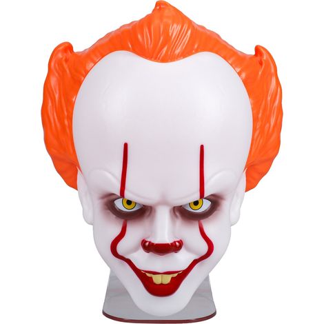 Paladone PP11207IT Máscara de Pennywise con luz, 22 cm, decoración LED inspirada en la película italiana