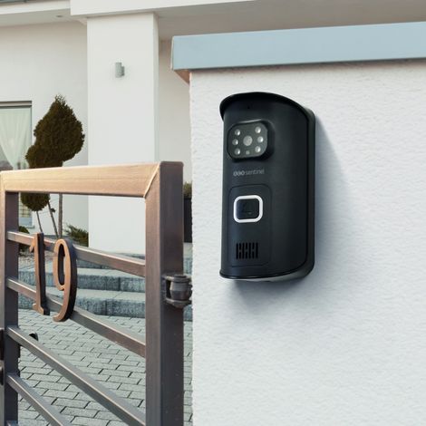 Scs Sentinel – Interphone vidéo sans fil 200 mètres – Vision nocturne 6 LED – Grand angle 110° – Enregistrement photos et vidéos – Installation facile — vue 2