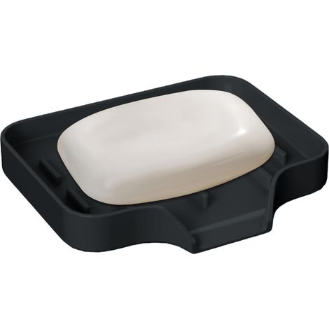 Porte-savon Porte-éponge , compact en silicone pour salle de bain , lave-vaisselle , douche , lavabo (1/5)