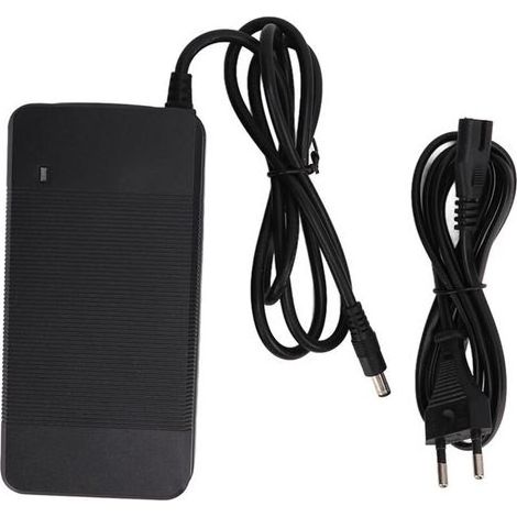 Chargeur de batterie au lithium 42V 3A, compatible avec les scooters électriques (prise 100240VEU). (1/5)