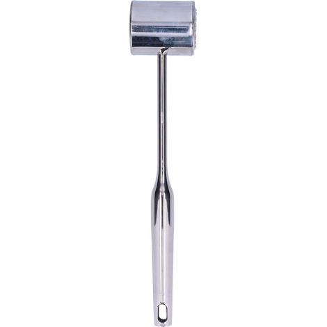 Marteau à viande en acier inoxydable 304, tendeur de viande pour bœuf et poulet, outil de cuisine professionnel pour restaurant et ménage. (1/5)