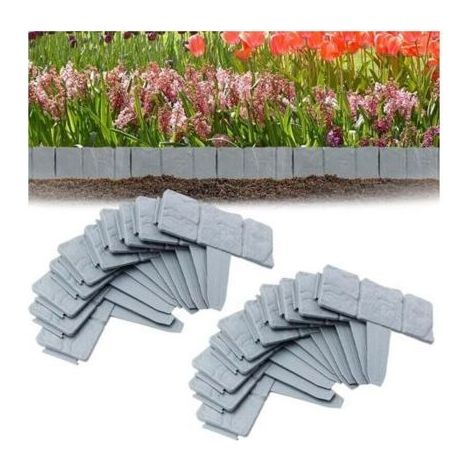 Description générale Cette bordure de jardin imitation pierre est idéale pour délimiter les différentes zones de votre espa (1/5)