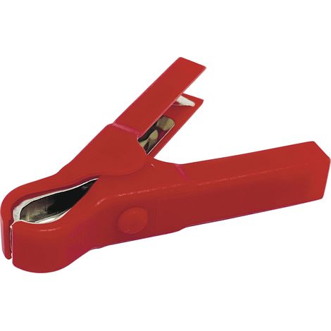 Pince crocodile 40 A rouge LZ40 SET 0210200