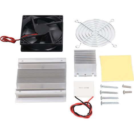 module de refroidissement pour climatiseur semi-conducteur réfrigéré, ensemble ventilateur de refroidissement (1/5)