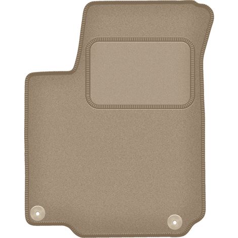 Tappetino in velluto per guidatore per: VW Jetta IV berlina, station wagon (1998-2005) beige (1/5)